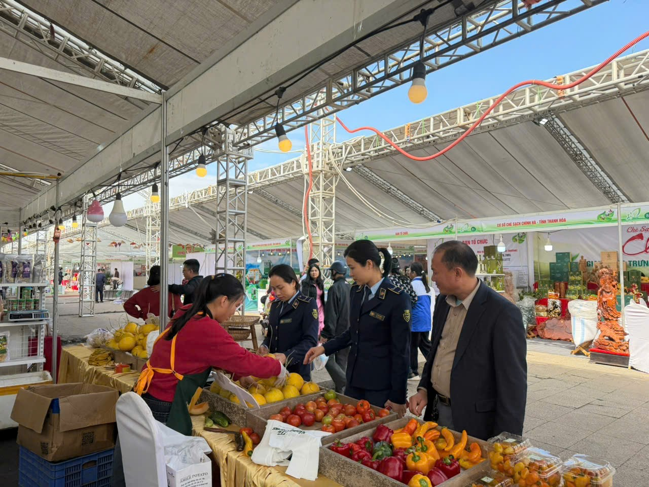 Tuyên truyền, giám sát tại Hội nghị kết nối cung - cầu và trưng bày giới thiệu nông sản, thực phẩm an toàn tỉnh Thanh Hóa năm 2025